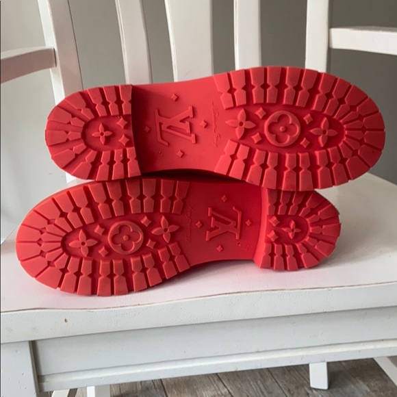 Women’s Louis Vuitton pink rain boots size 40 - Picture 8 of 8